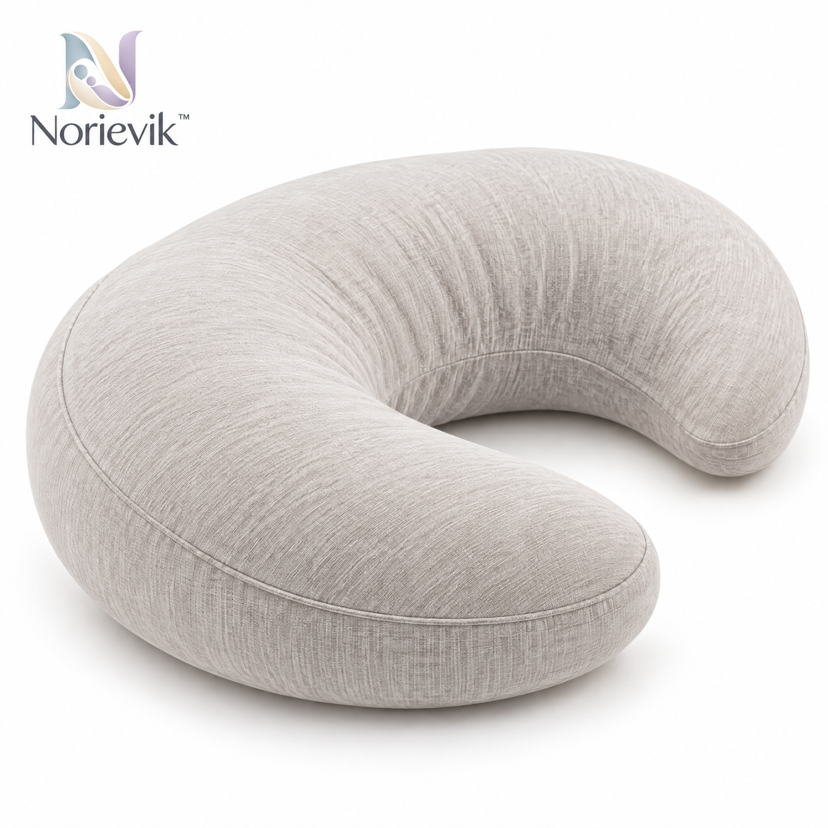 Norievik™ NestEase Nursing Pillow – Ergonomic Feeding Support Cushion for Breastfeeding, Bottle Feeding & Everyday Parent-Baby Comfort