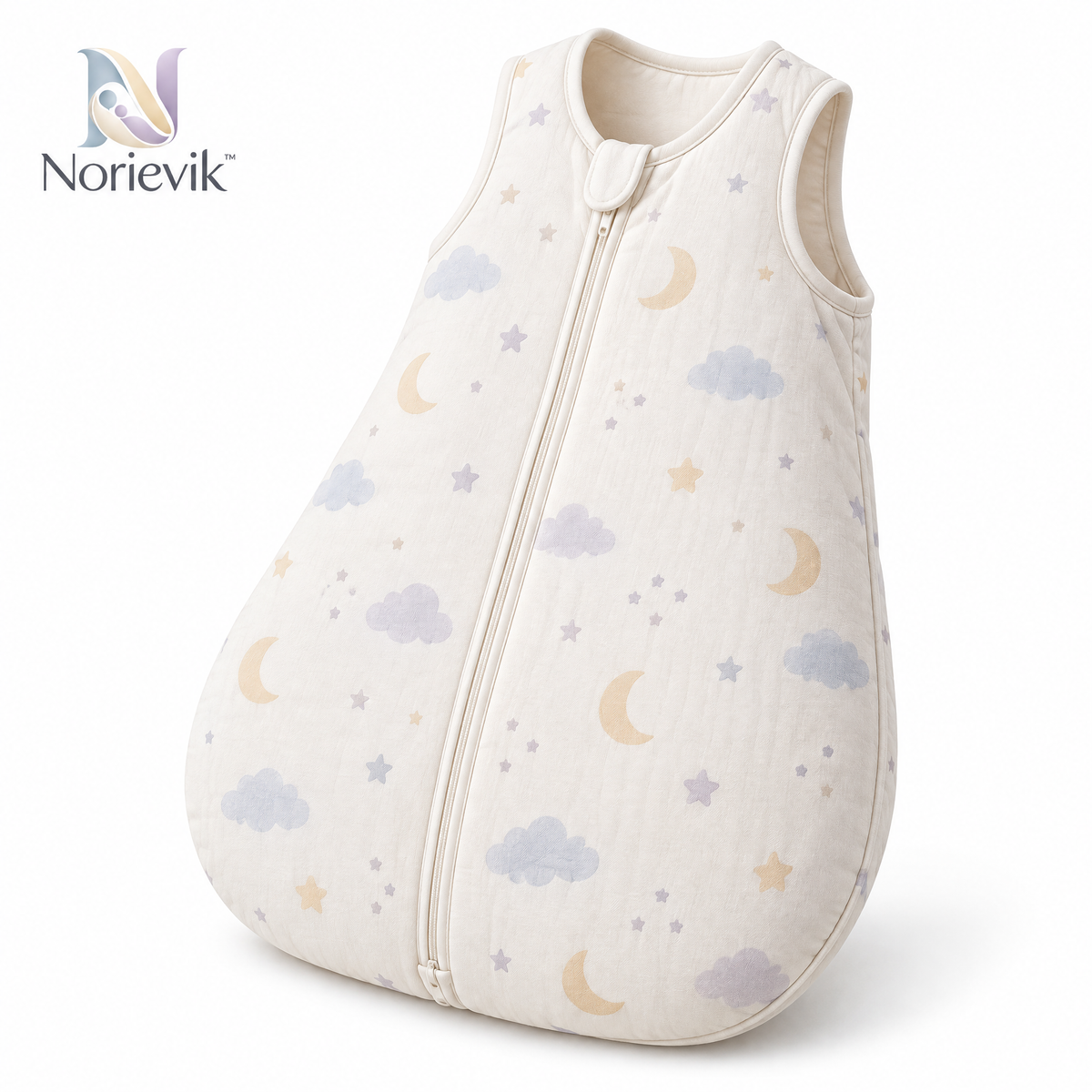 Norievik™ DreamNest Baby Sleep Sack – Soft Wearable Blanket for Cozy Bedtime, Nap Time & Everyday Infant Sleep Comfort